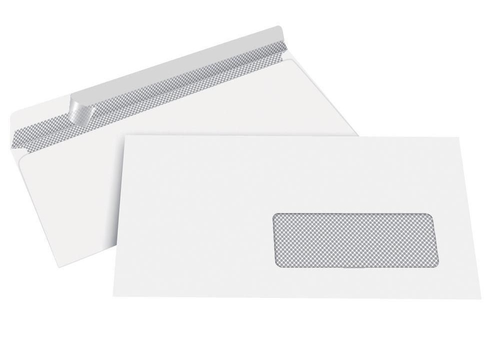 ENVELOPE 110X220 90G.C/JANELA CAIXA C/500