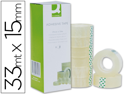 FITA ADESIVA Q-CONNECT 15MMX33MT * 31738