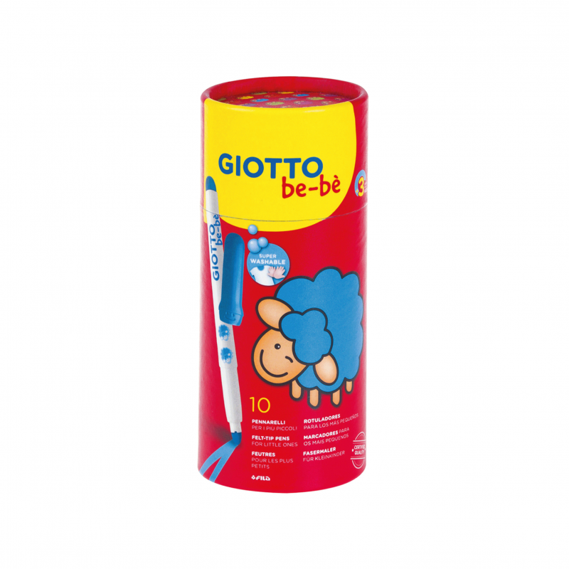 Giotto Be-Bé Marcadores Jumbo Copo 10 Un