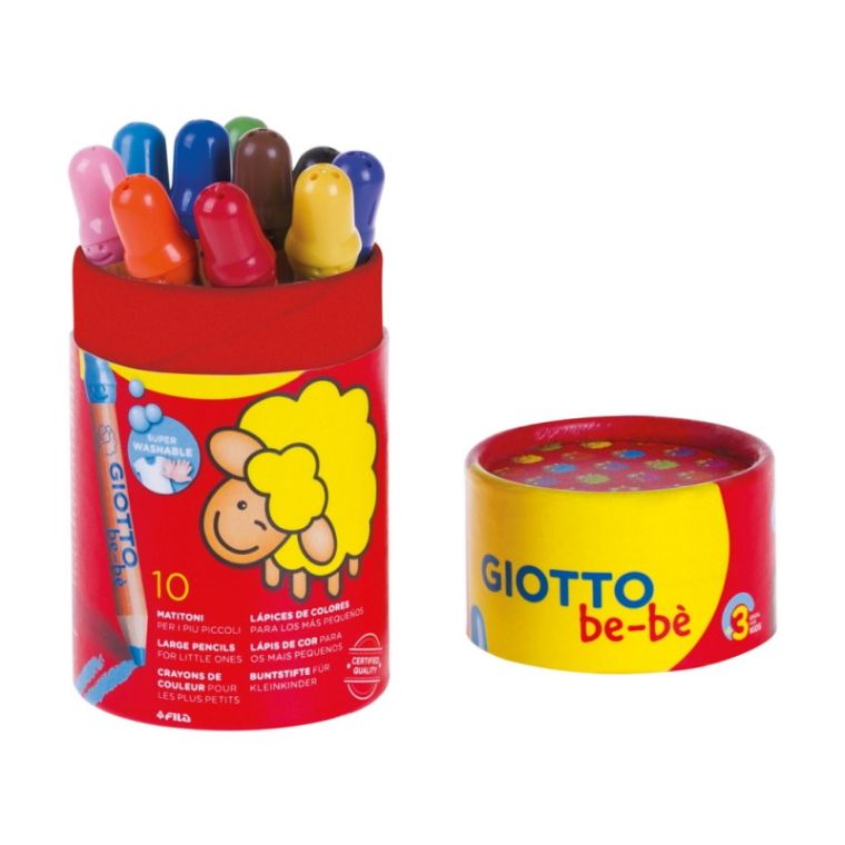 Giotto Be-Bé Lápis Jumbo Copo 10 Un
