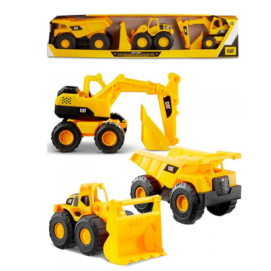 CAT MINI CREW PACK 3 MOTIVOS SORT. – 82284