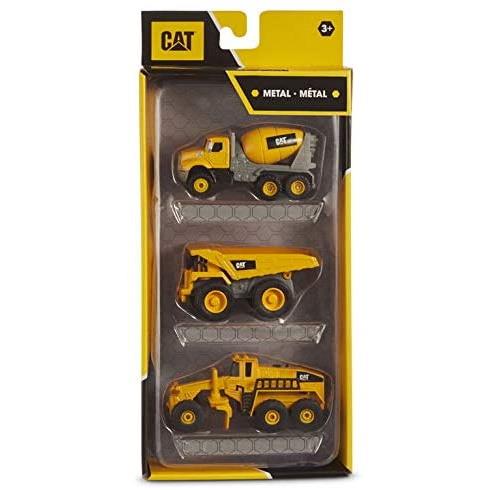 CAT METAL PACK 3 – BETONEIRA+DUMPER+NIVELADORA – 82273