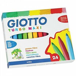 MARCADOR GIOTTO MEGA CX 24 CORES REF.4550 LAVAVEL