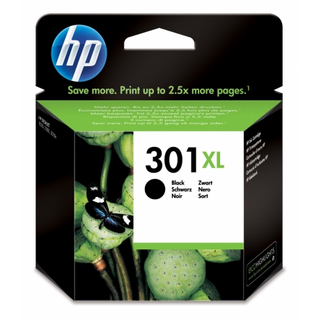 TINT.HP CH563E 301XL PRETO 480 páginas