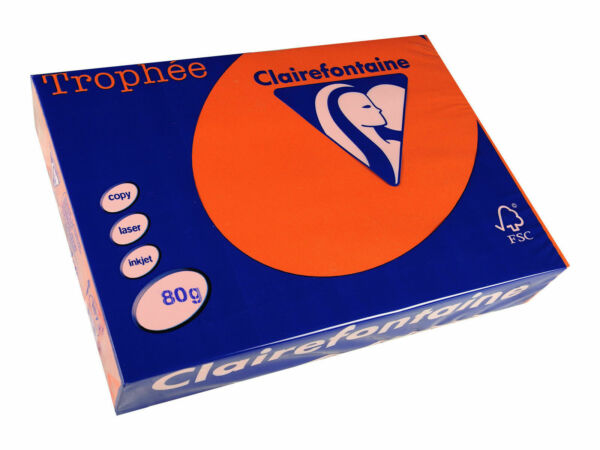 PAPEL FOTOCOPIA A4/80GR.VERMELHO CARDINAL *1873