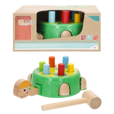 JOGO TARTARUGA MARTELO MADEIRA WOOMAX 39242