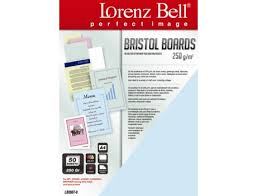 Cart.Bristol Boards Lorenz Bell 250gr/50fls AZ – LB2607-0