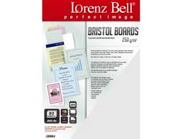 Cart.Bristol Boards Lorenz Bell 250gr/50fls CINZA – LB2608-0