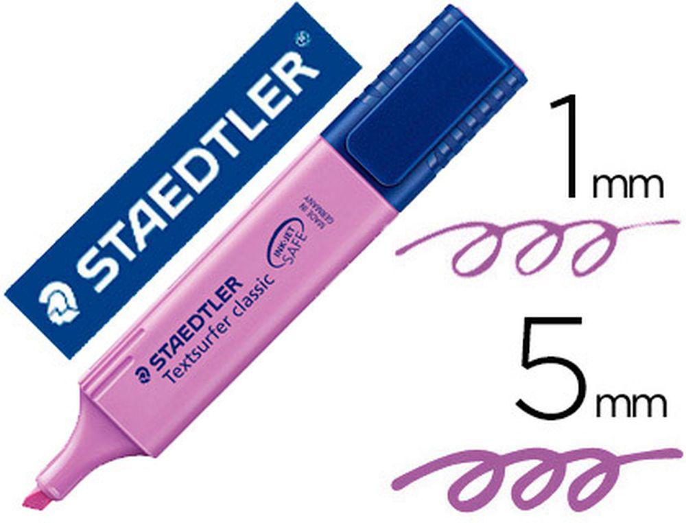 MARCADOR FLUOR.STAEDTLER 364-6 VIOLETA