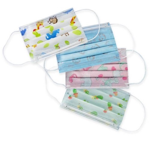 Mascara de Proteçao Infantil descartável blister c/5 unid.