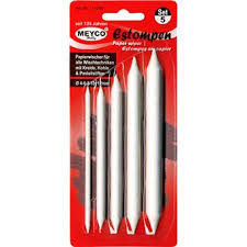 CONJ. ESFUMINHOS MEYCO 4-6-8-10-12MM PACK C/5
