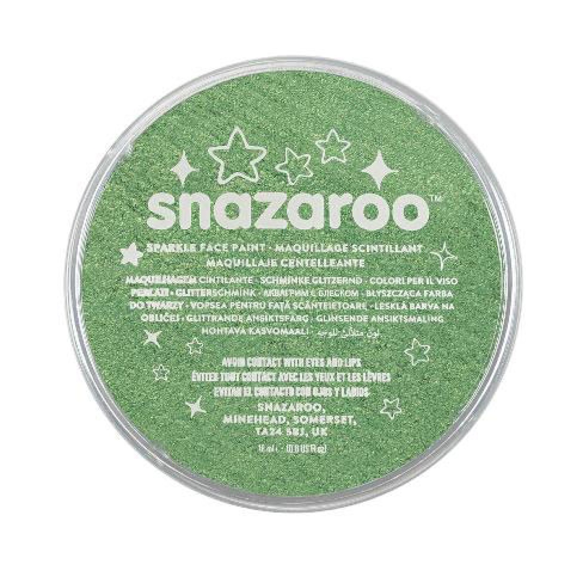 MAQUILHAGEM SNAZAROO CINTILANTE VERDE CL 18ML