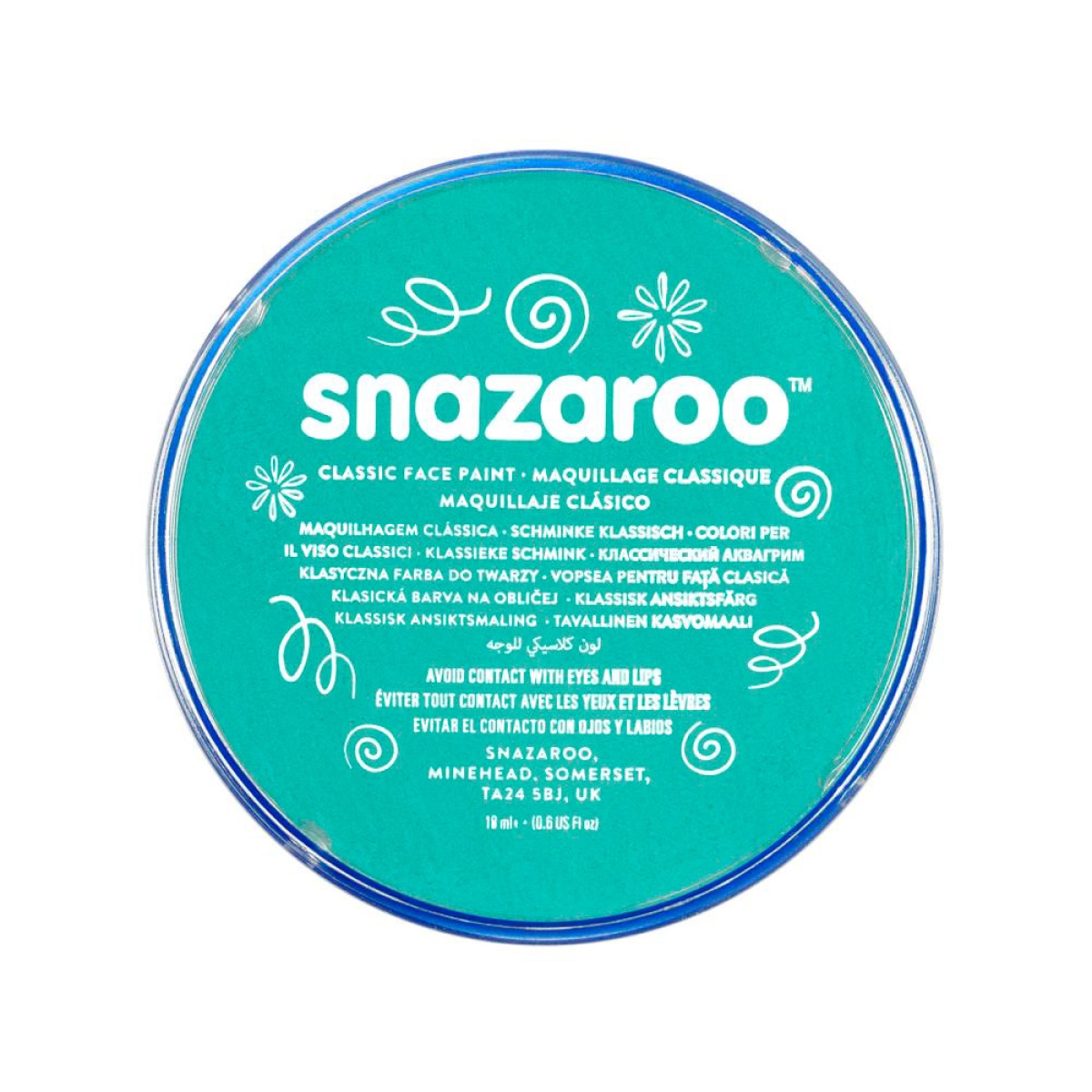 MAQUILHAGEM SNAZAROO CLASS. AZUL MARINHO 18ML
