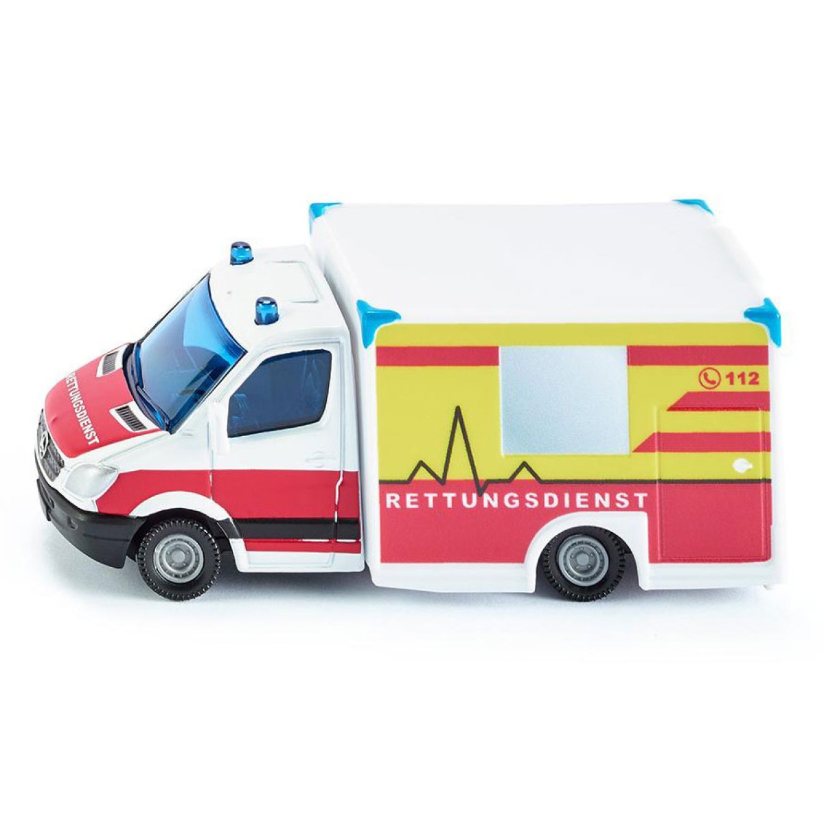 AMBULANCIA MINIATURA METALICA SIKU – 1536 – +3ANOS