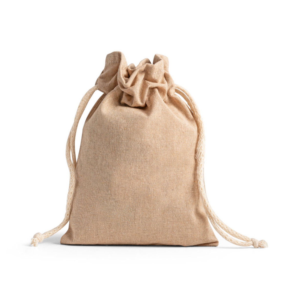 SACO ALGODAO CRU C/CORDAO GIBRALTAR 14X20CM – 92076-160
