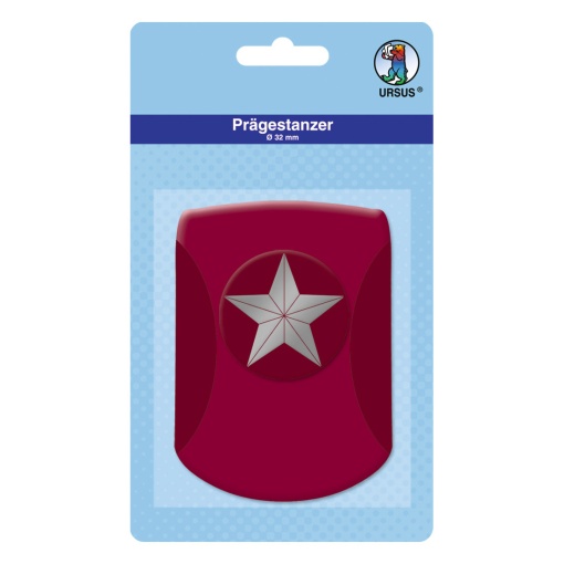 FURADOR EMBOSSING URSUS MOD. ESTRELA 32MM