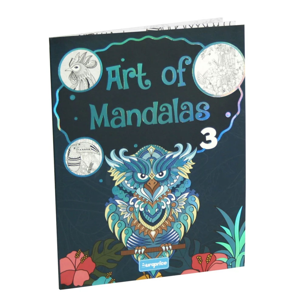 CADERNO EUROPRICE COLORIR ART OF MANDALAS – 3