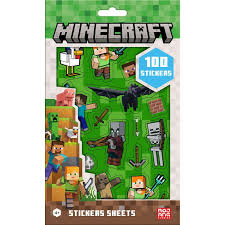 CONJUNTO AUTOCOLANTE MINECRAFT – MC00039