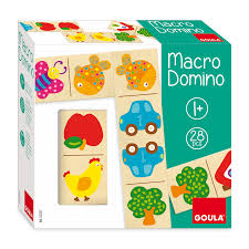 MACRO DOMINO MADEIRA 28 PCS GOULA * P53327