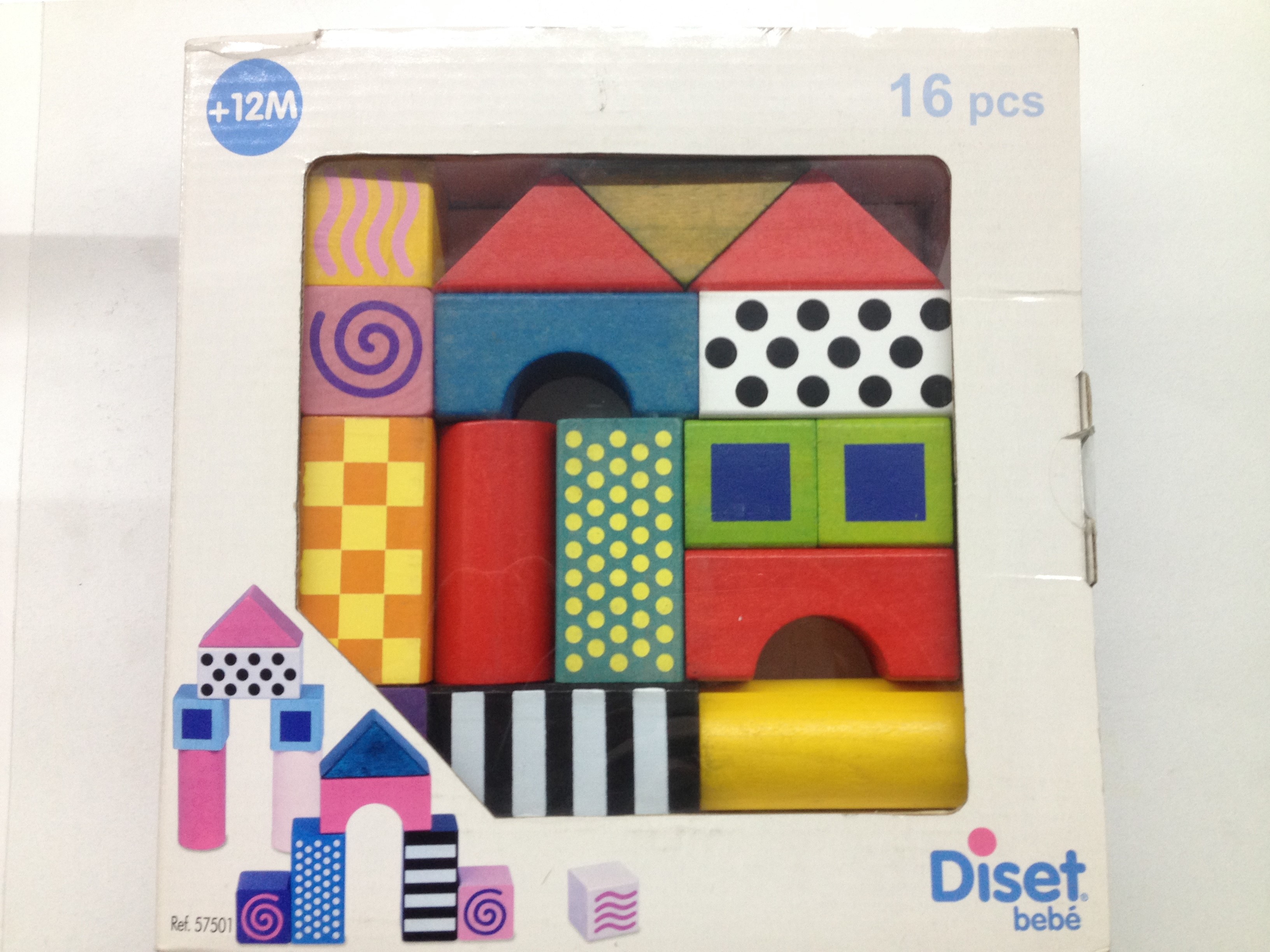 ARQUITECTURAS 16 PCS DISET BEBE * P57501