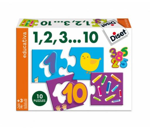 PUZZLE 1,2,3..10 DISET * P63301