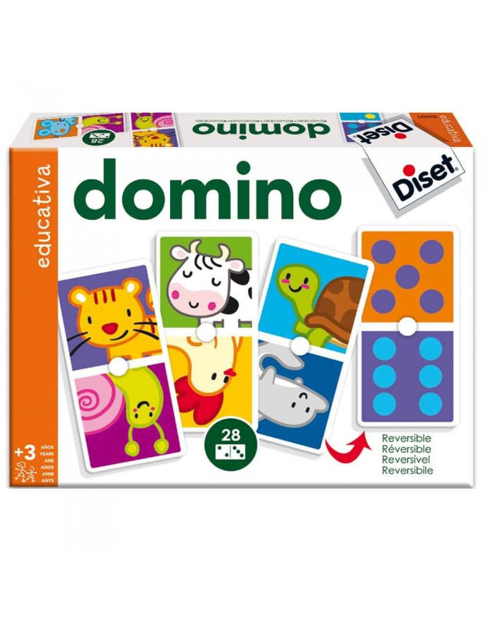 DOMINO ANIMAIS E PONTOS DISET * P63491