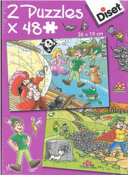PUZZLE PETER PAN / FLAUTISTA DISET * 69587