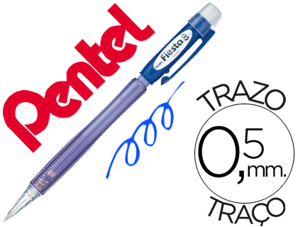 LAPISEIRA PENTEL AX105 FIESTA 0,5MM AZUL * 45127