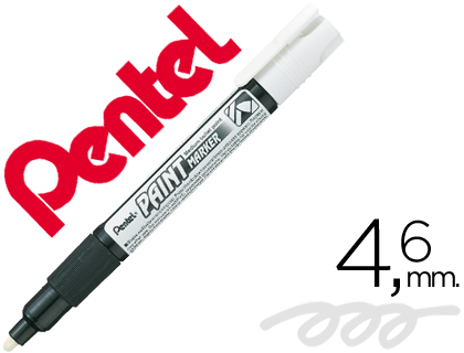 MARCADOR PENTEL MMP20 BRANCO VIDRO/PLASTICO * 45213