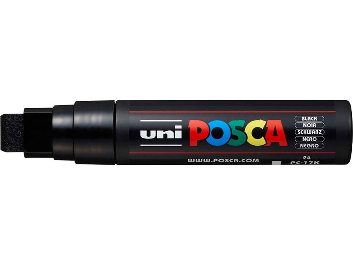 MARCADOR UNI POSCA PC-17K PRETO – 24