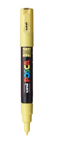 MARCADOR UNI POSCA PC-1M AMARELO – 2
