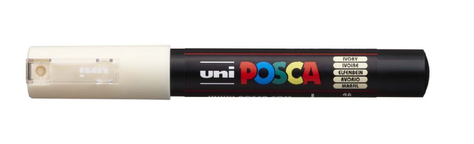 MARCADOR UNI POSCA PC-1M MARFIM – 46
