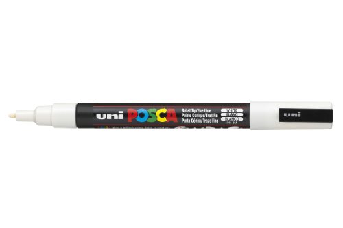 MARCADOR UNI POSCA PC-3M BRANCO – 1