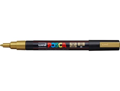 MARCADOR UNI POSCA PC-3M OURO – 25