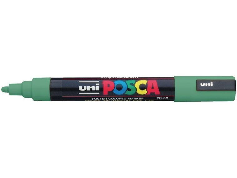 MARCADOR UNI POSCA PC-5M VERDE – 6
