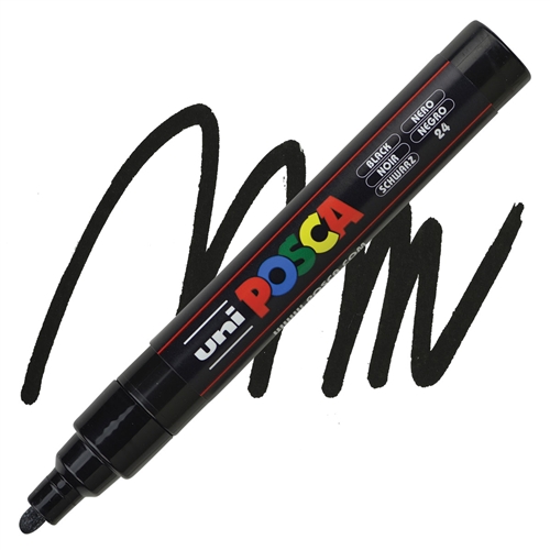 MARCADOR UNI POSCA PC-5M PRETO
