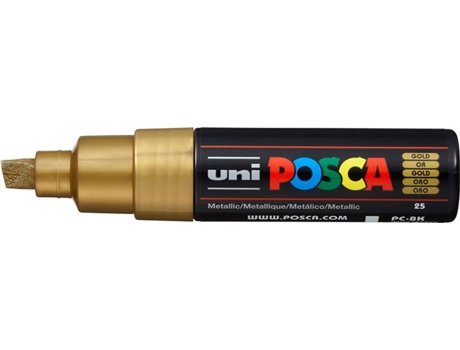 MARCADOR UNI POSCA PC-8K OURO – 25