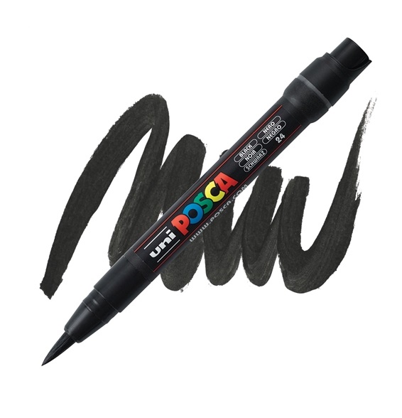 MARCADOR UNI POSCA PCF-350 PRETO – 24