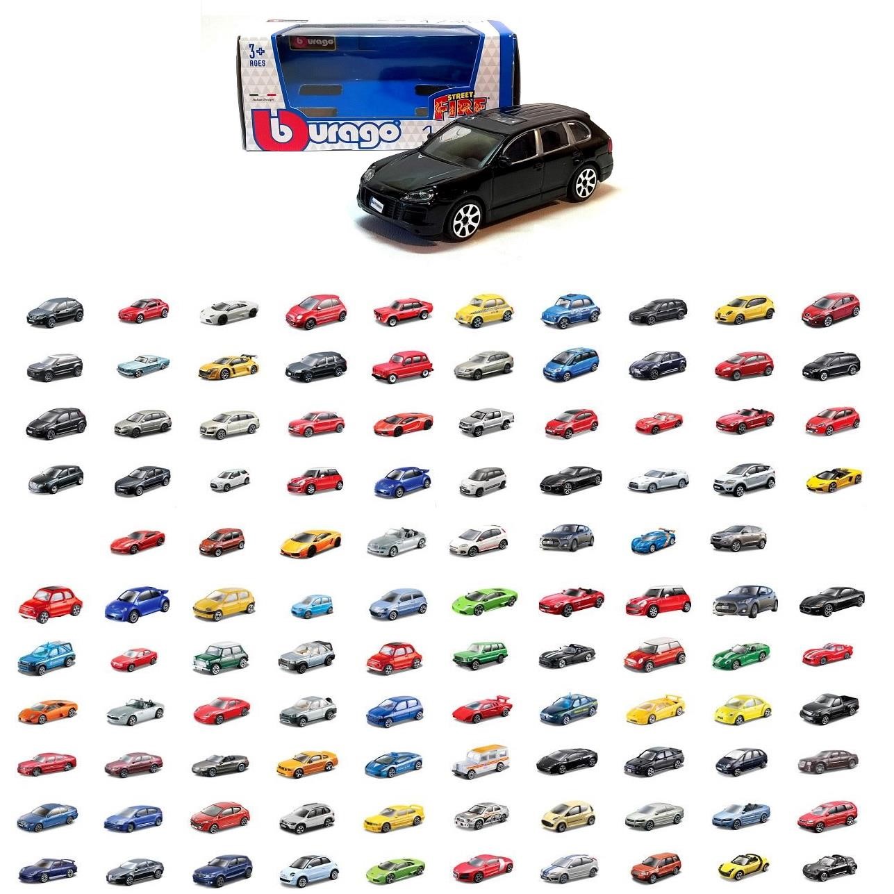 BURAGO CARRO METAL COLEÇAO 1:43 STREET FIRE 18-30000