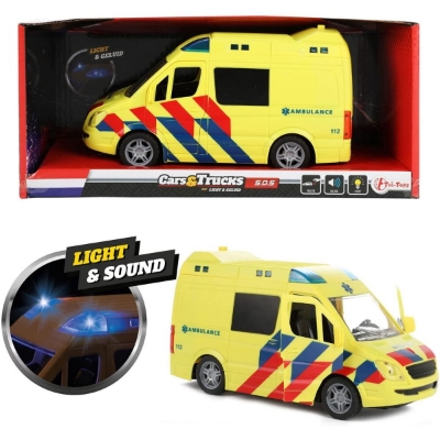 AMBULANCIA FRICÇÃO C/LUZ E SONS – 23415A